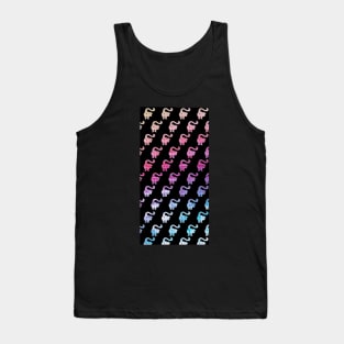 Rainbow Cat Butts Tank Top